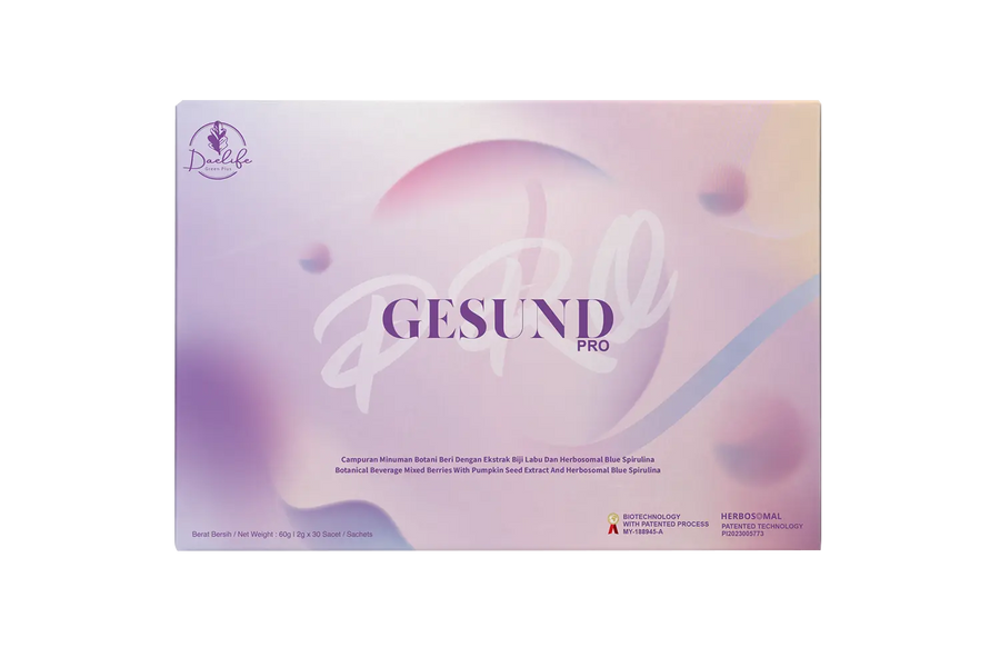 Gesund Pro eye support supplement box